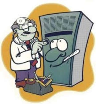 furnace repair doctor cartoon